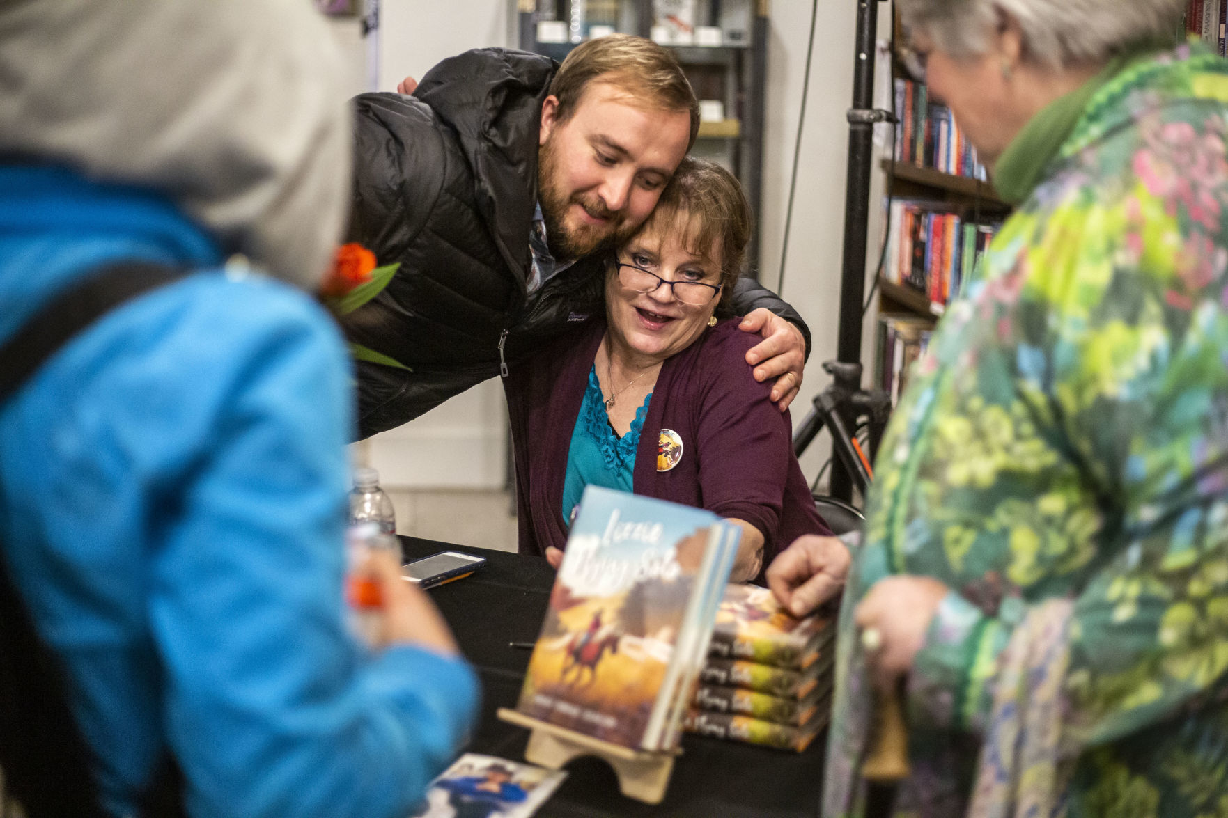 Nanci Turner Steveson's Lizzie Flying Solo book launch